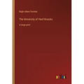 The University of Hard Knocks: in large print