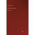 Miscellaneous Prose: in large print
