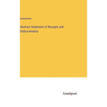 Abstract Statement of Receipts and Disbursements