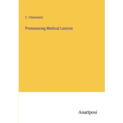 Pronouncing Medical Lexicon